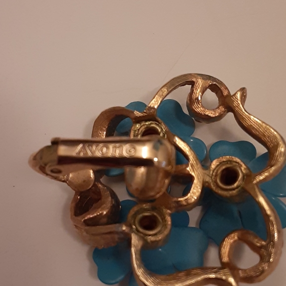 Love me nots blue  Earring - Picture 3 of 4